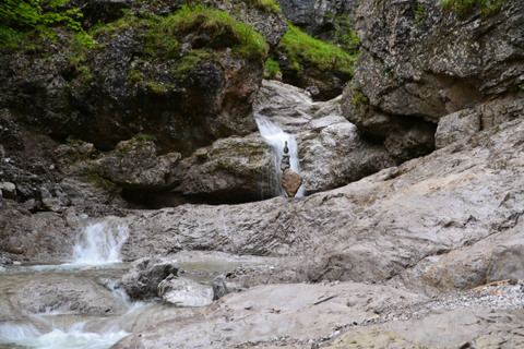 Wasserfall in der Asamklamm-Schlucht